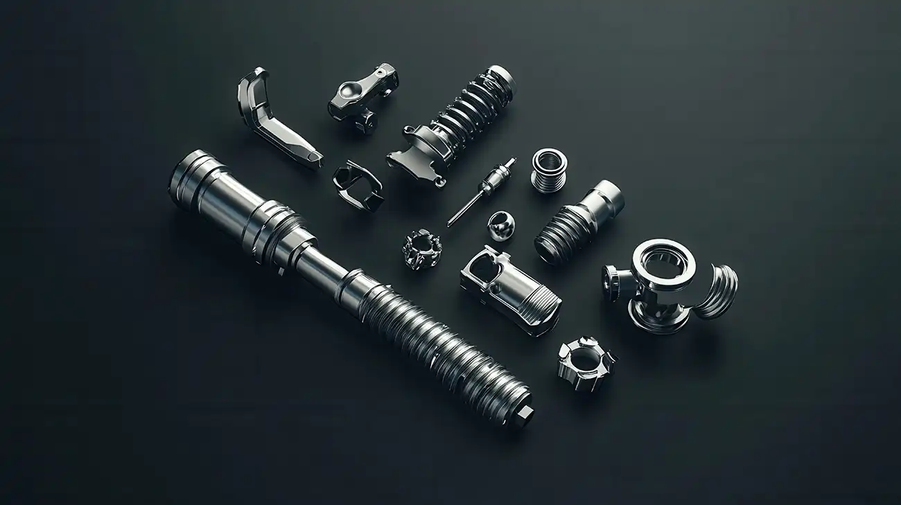 Custom Shaft Machining ±0.005 mm tol
